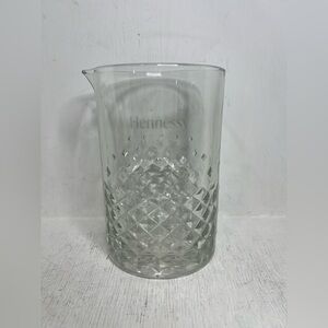 Hennessy Libbey Crystal Pitcher